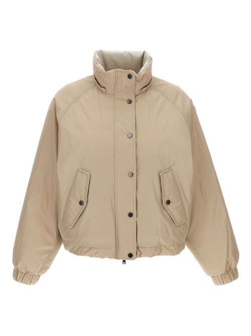 Down jacket with hood BRUNELLO CUCINELLI | MG5017835C6037